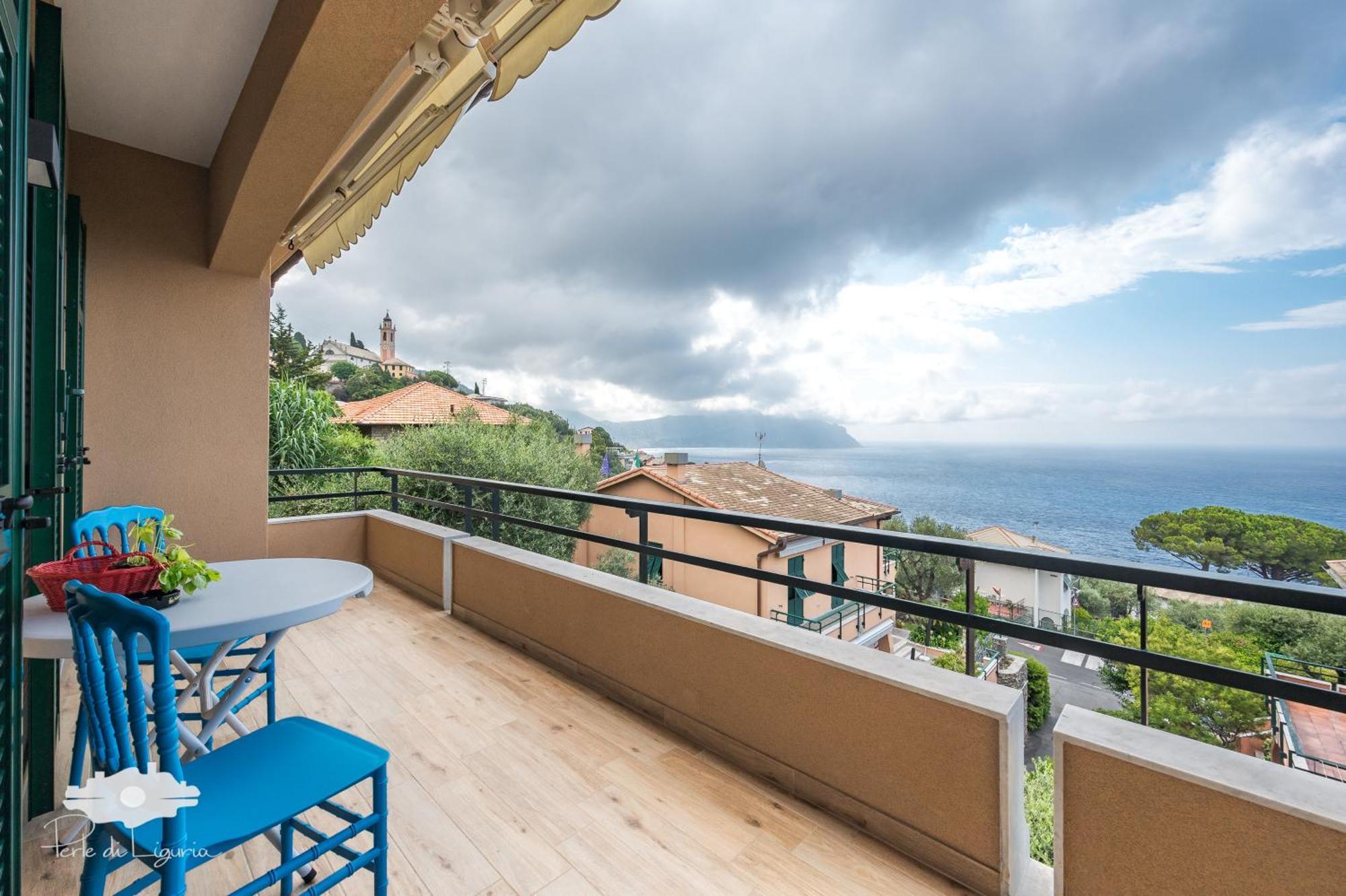 Alba E Tramonto Villa Pieve Ligure Exterior photo